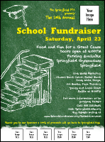 Education Chalk Board Flyer