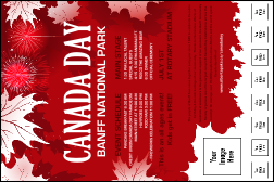 Canada Day Postcard