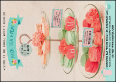 High Tea Postcard