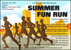 Fun Run Postcard