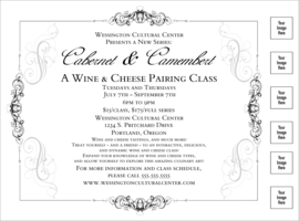 Black Tie Gala Flyer