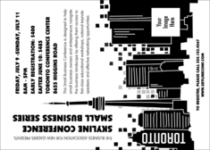 Toronto Postcard (Black & white)