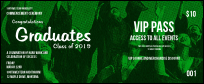 Graduation - Green VIP Pass