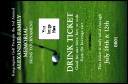 Golf Photo Drink Ticket