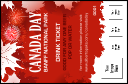 Canada Day Drink Ticket