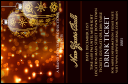 Golden Ornament Drink Ticket
