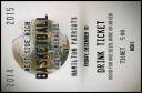 Basketball Schedule Drink Ticket