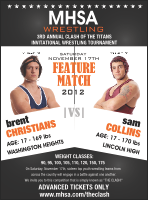 Wrestling Flyer (Black)