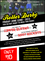 Roller Derby Passing Star Flyer