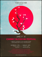 Cherry Blossom Circle Flyer