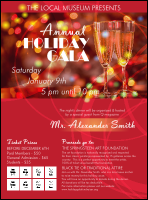 Champagne Lights Flyer