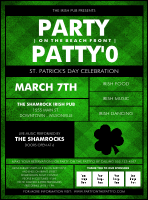 St. Patrick's Day Plaid Flyer
