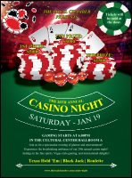 Casino Chips Flyer