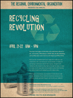 Recycling Symbol Flyer