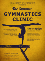 Gymnastics Flyer
