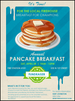 Pancake Breakfast Flyer