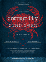 Crab Dinner Flyer
