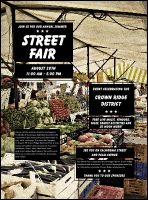 Street Fair Market Flyer