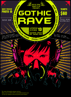 Goth Rave Flyer