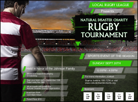 Rugby Stadium Flyer