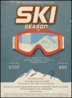 Ski Goggles Flyer