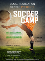 Soccer Camp Flyer