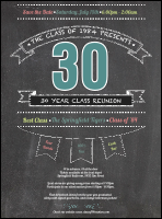 Class Reunion Flyer