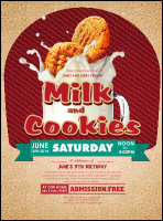 Milk & Cookies Flyer