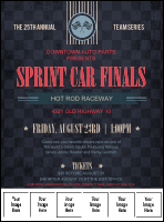 Car Racing Logo Flyer
