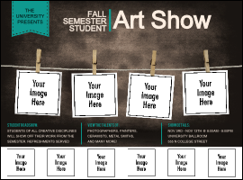 Image Upload Polaroid Flyer Sponsor