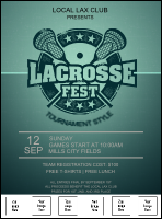 Lacrosse Flyer