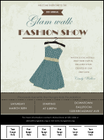 Fashion Show Logo Flyer