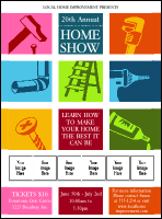 Home Show Logo Flyer