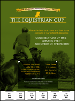 Equestrian Logo Flyer