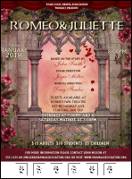 Romeo and Juliet Logo Flyer