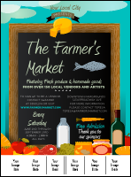 Farmer's Market Logo Flyer