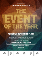 All Purpose Geometric Logo Flyer