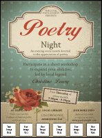 Poetry Logo Flyer