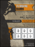 Climbing Logo Flyer