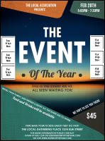 All Purpose Horizon Logo Flyer