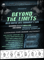 MMA Main Event Logo Flyer (Blue)