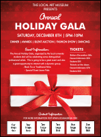 Holiday Gift Logo Flyer