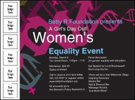 Equality Logo Flyer