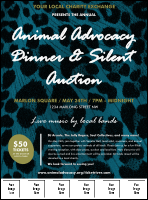 Animal Print Logo Flyer