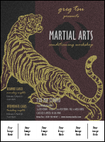 Martial Arts Logo Flyer