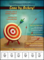Archery Logo Flyer