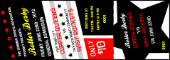 Roller Derby Passing Star Event Ticket