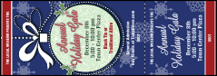 Holiday Ornament Event Ticket