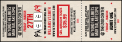 MMA Old School Event Ticket