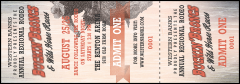 Bucking Bronco Rodeo Event Ticket